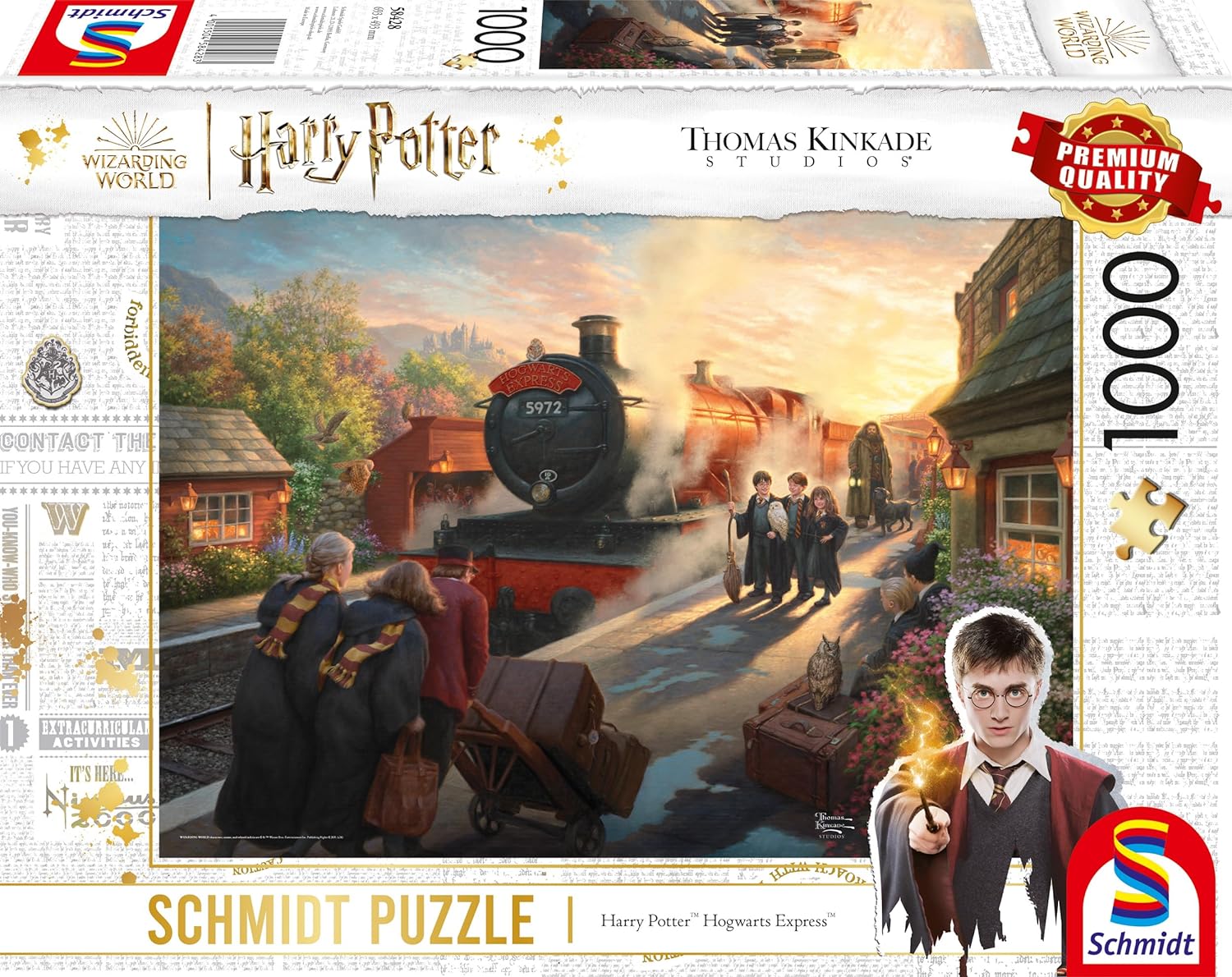 Harry Potter - Roxfort Expressz Schmidt Spiele 1000 darabos kirakó puzzle (SCH - 58429) - puzzlegarden