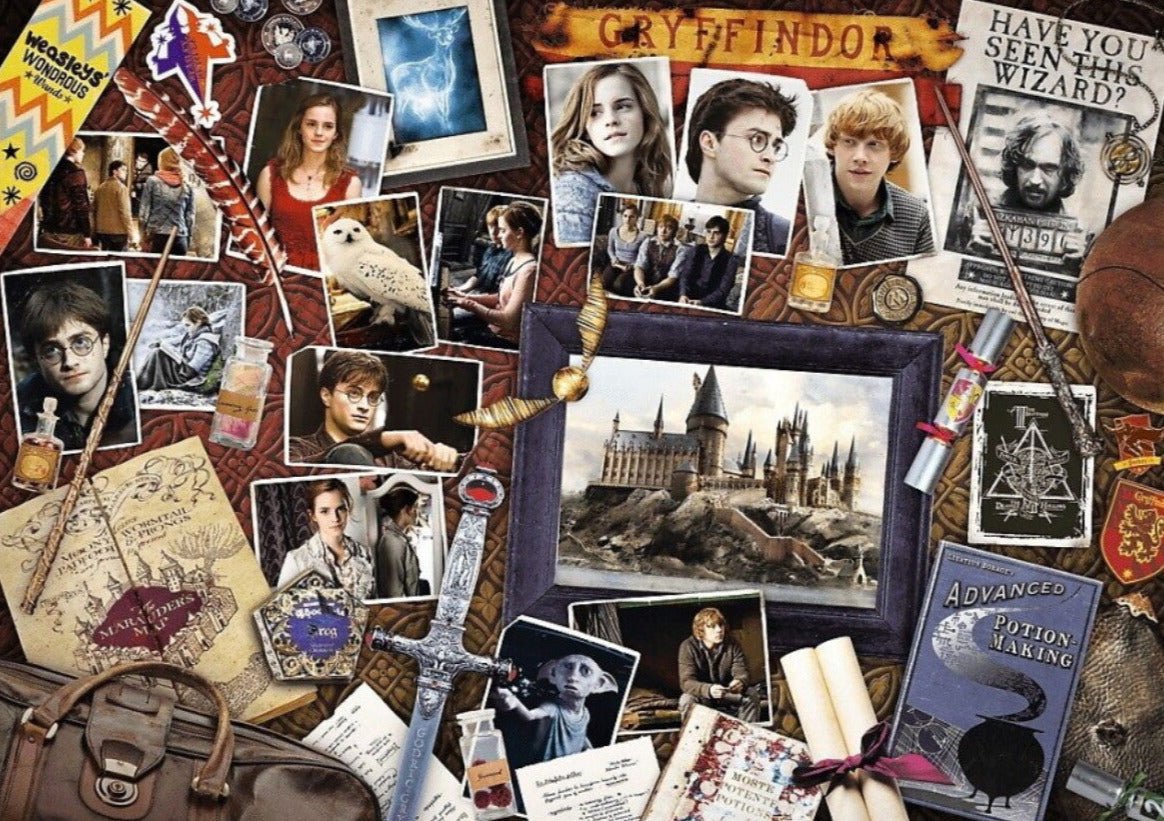 Harry Potter - Roxforti emlékek Trefl 500 darabos kirakó puzzle (TR - 37400) - puzzlegarden
