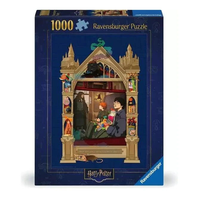 Harry Potter – Úton a Roxfortba Ravensburger 1000 darabos kirakó puzzle (RA - 12000500) - puzzlegarden