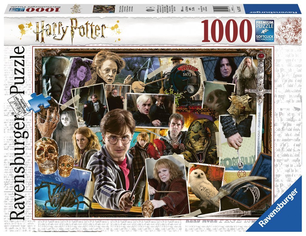 Harry Potter vs. Voldemort Ravensburger 1000 darabos kirakó puzzle (RA - 15170) - puzzlegarden