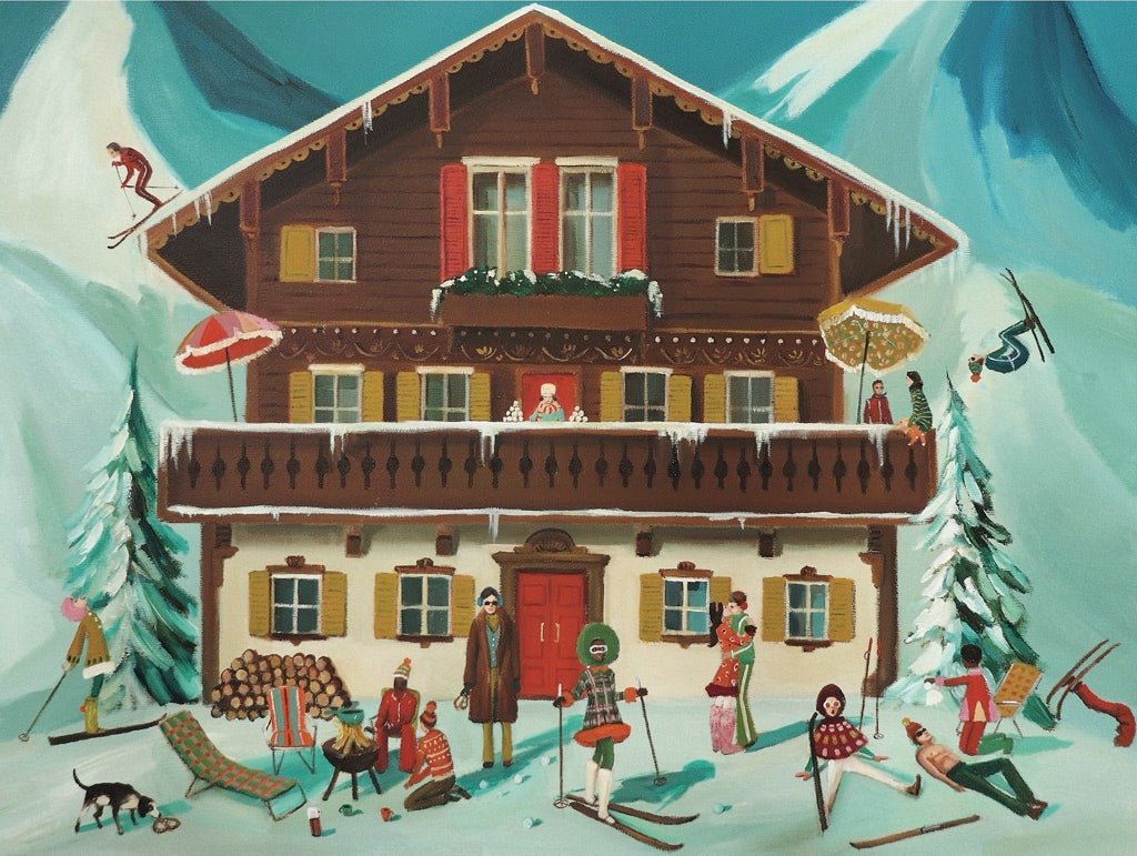 Havas hegytetők New York Puzzle Company 1000 darabos kirakó puzzle (NYPC - NPZJH2308) - puzzlegarden