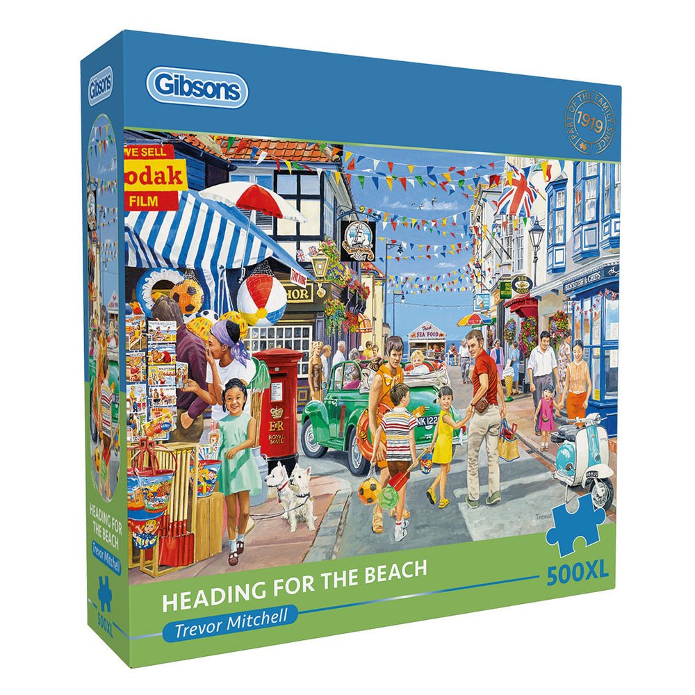 Irány a tengerpart - XL Gibsons 500 darabos kirakó puzzle (G - G3559) - puzzlegarden