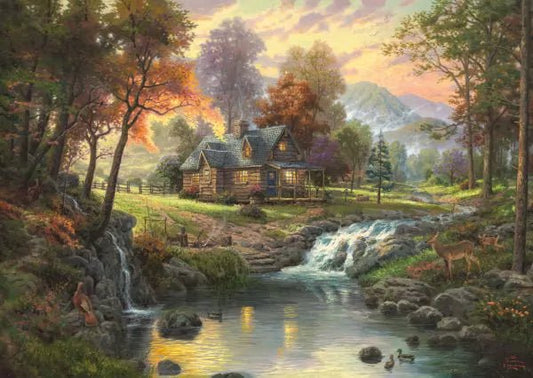 Hegyi menedék Schmidt Spiele 1000 darabos kirakó puzzle (SCH - 58445) - puzzlegarden