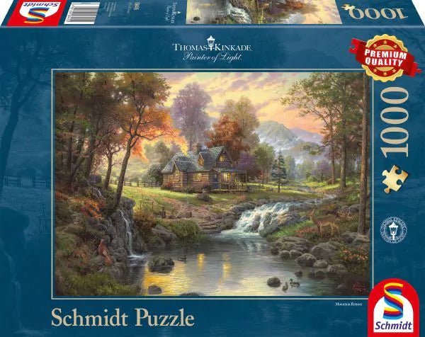 Hegyi menedék Schmidt Spiele 1000 darabos kirakó puzzle (SCH - 58445) - puzzlegarden
