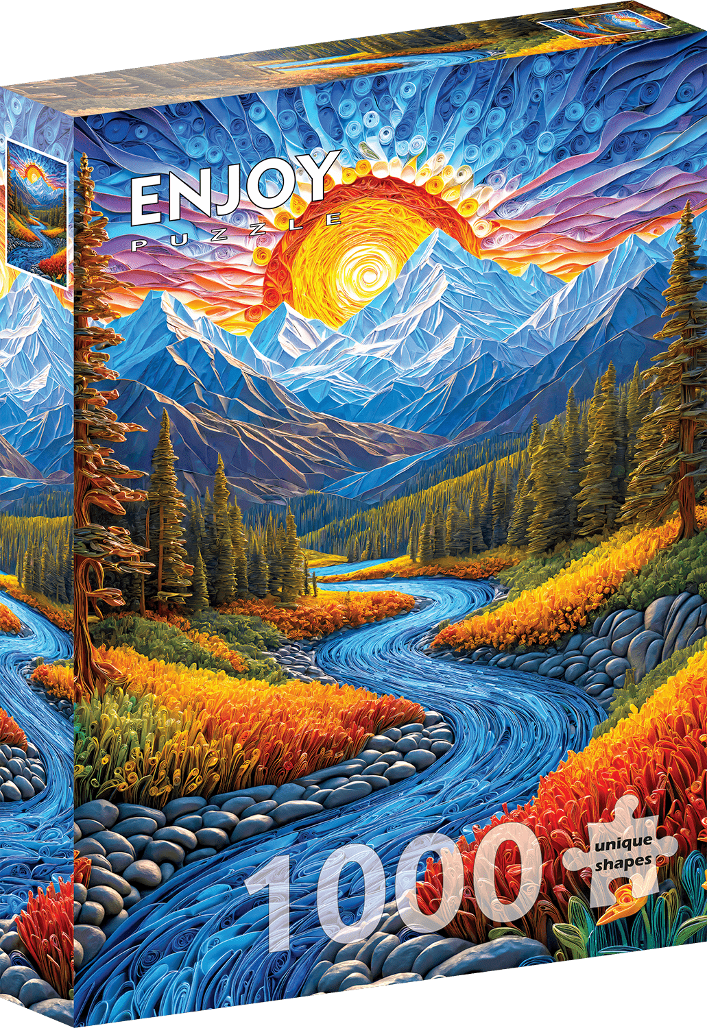 Hegyi Napfelkelte Enjoy 1000 darabos kirakó puzzle (EN - 2154) - puzzlegarden