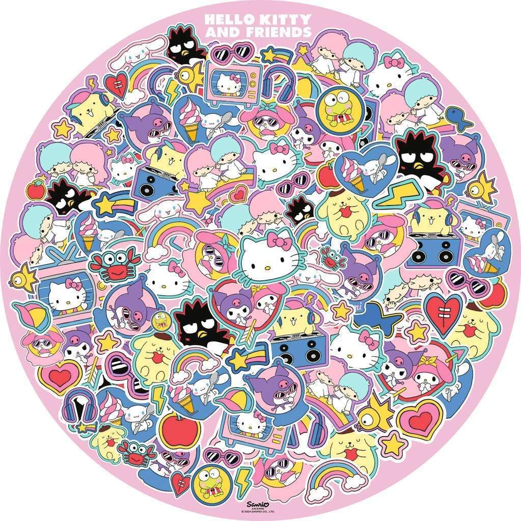 Hello Kitty Ravensburger 500 darabos kirakó puzzle (RA - 12001391) - puzzlegarden