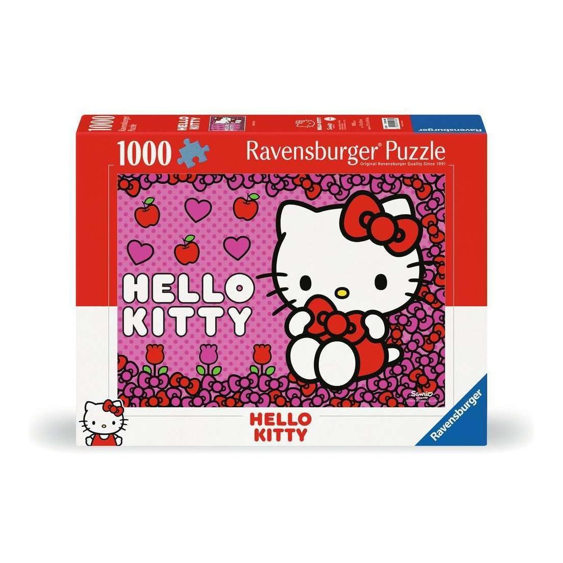 Hello Kitty Ravensburger 1000 darabos kirakó puzzle (RA - 12001488) - puzzlegarden