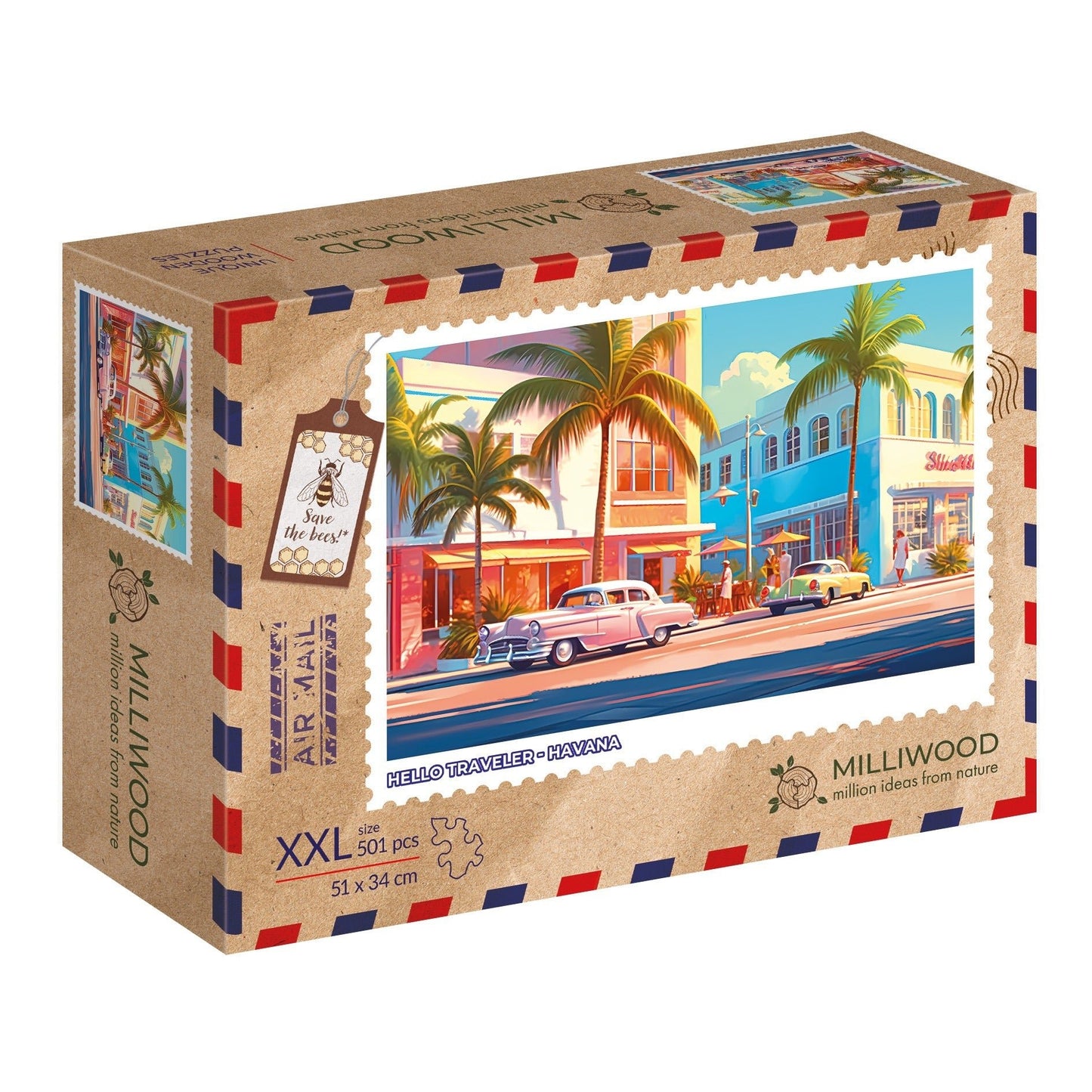 Helló utazó – Havanna Milliwood 501 darabos kirakó puzzle (MW - 5076) - puzzlegarden