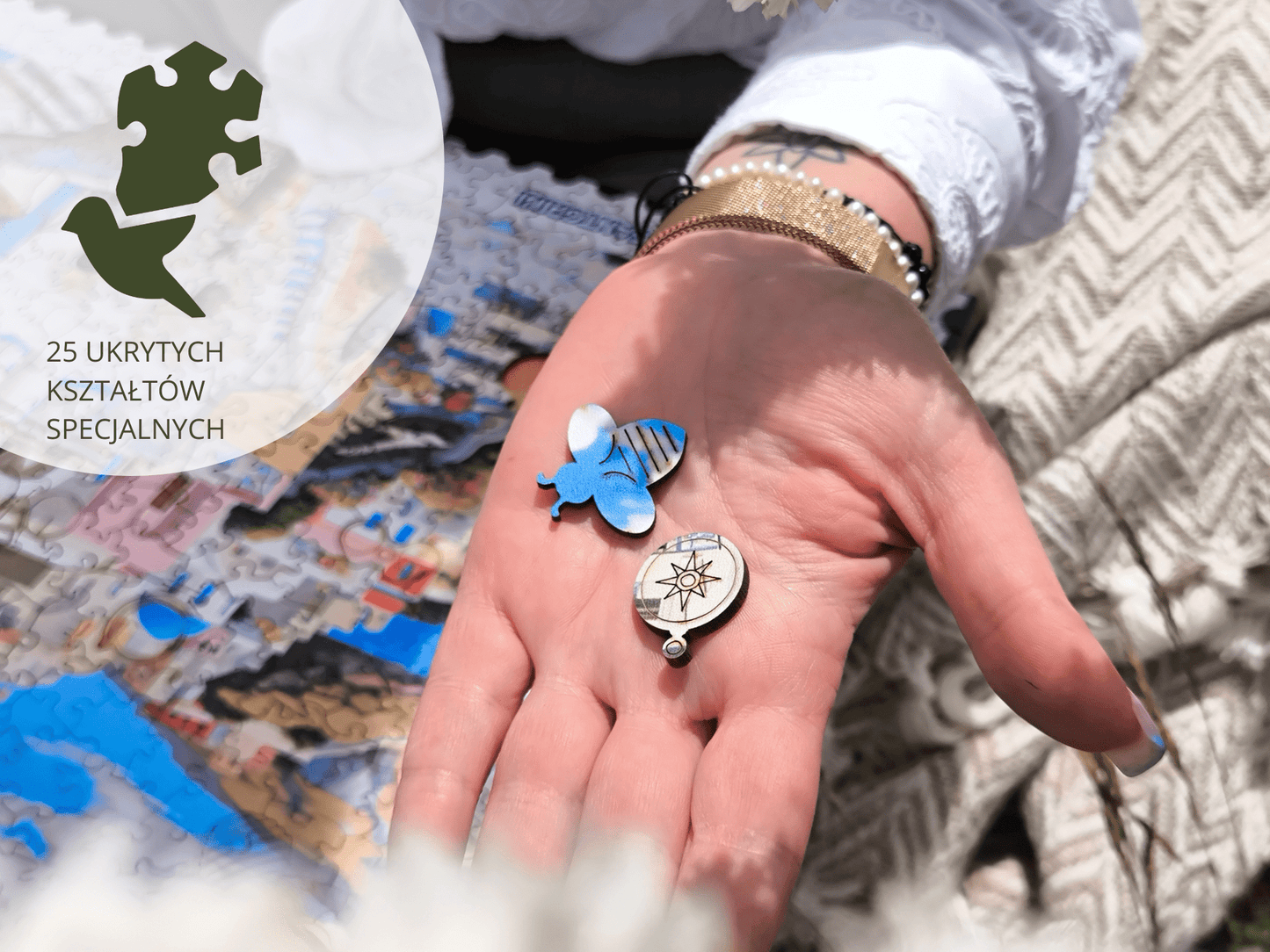 Helló utazó – Szantorini Milliwood 501 darabos kirakó puzzle (MW - 5077) - puzzlegarden