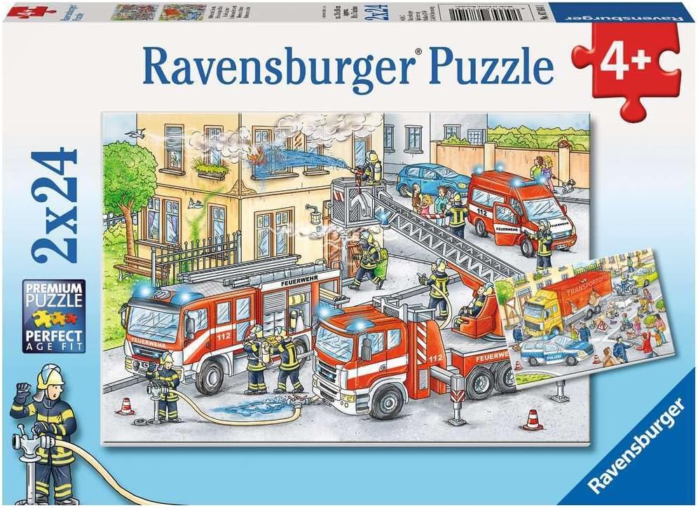 Hétköznapi Hősök - 2x24 Ravensburger 24 darabos kirakó puzzle (RA - 07814) - puzzlegarden