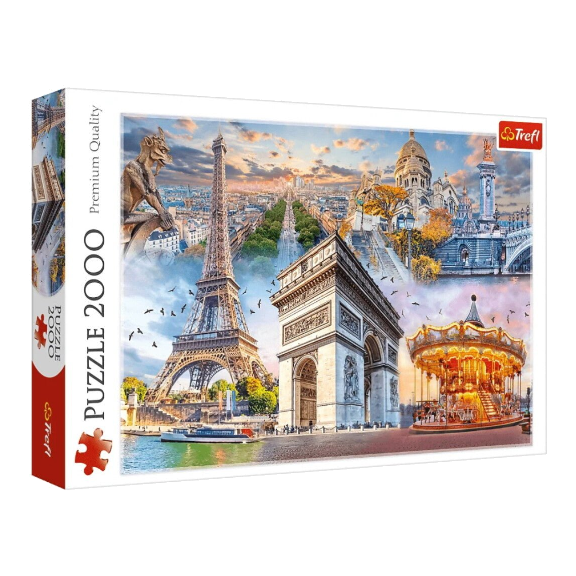 Hétvége Párizsban Trefl 2000 darabos kirakó puzzle (TR-27125) - puzzlegarden