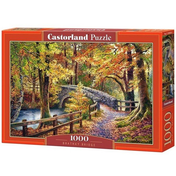 Híd az erdőben Castorland 1000 darabos kirakó puzzle (C - 104628) - puzzlegarden
