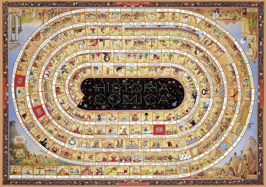 Historia Comica Opus 1 - Jézus születésétől - Napjainkig HEYE 4000 darabos kirakó puzzle (HE - 29341) - puzzlegarden