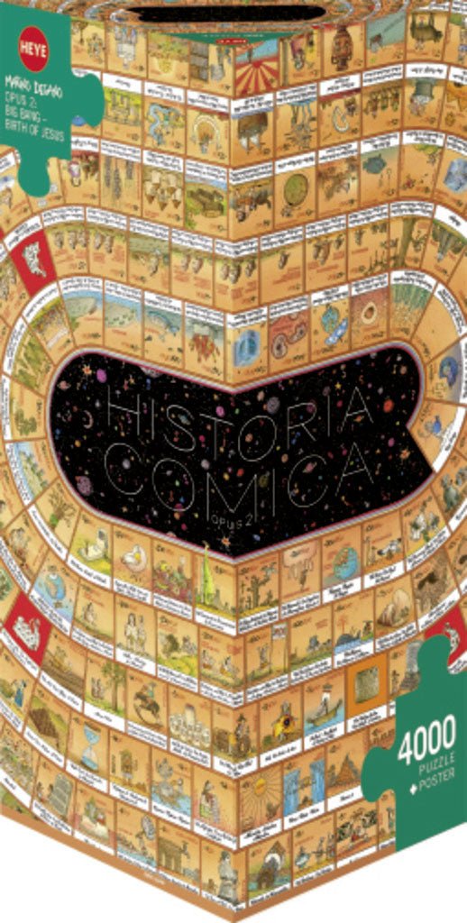 Historia Comica Opus 2 - Az Ősrobbanástól - Jézus születéséig HEYE 4000 darabos kirakó puzzle (HE - 29342 4001689293420) - puzzlegarden