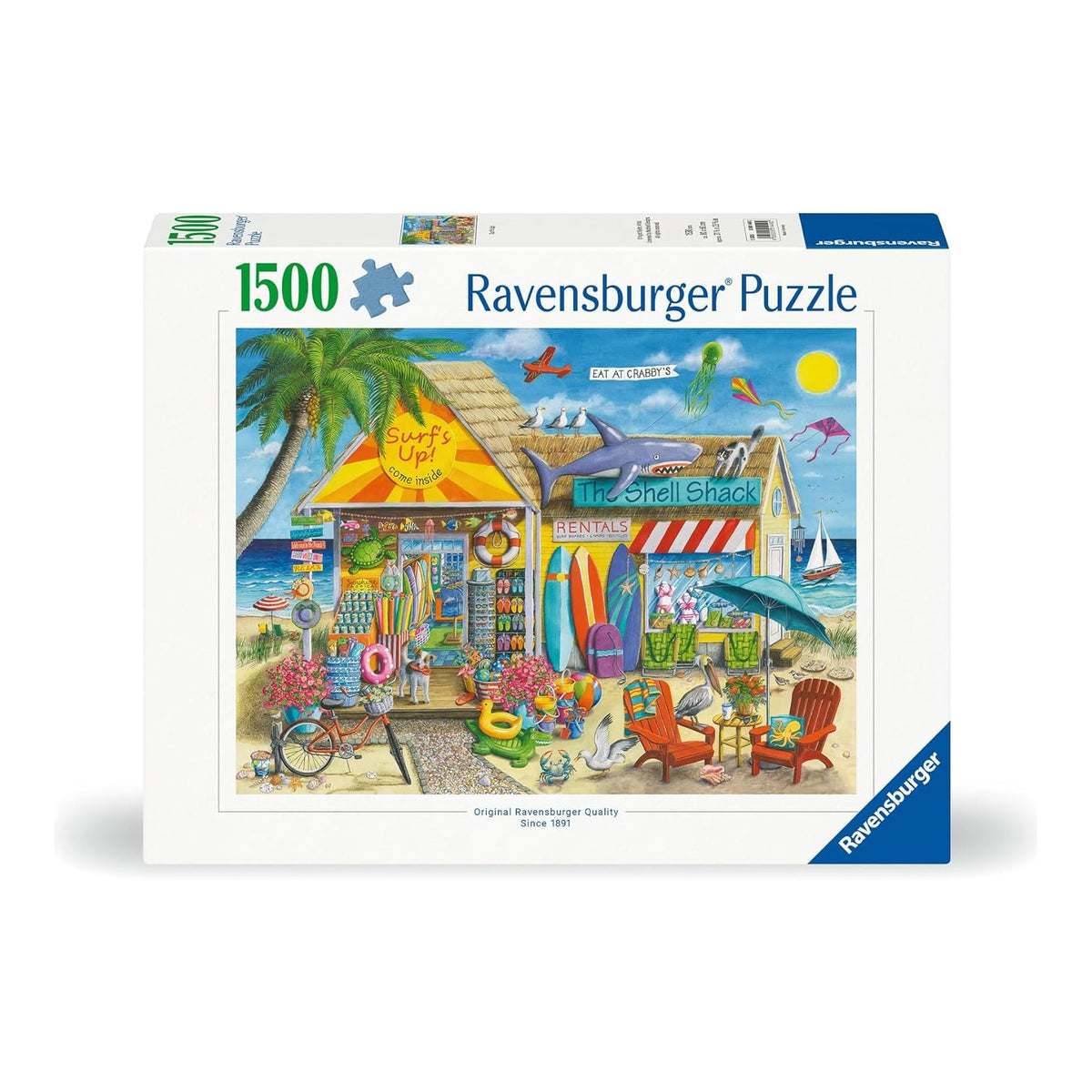 Hívnak a hullámok Ravensburger 1500 darabos kirakó puzzle (RA - 12001449) - puzzlegarden