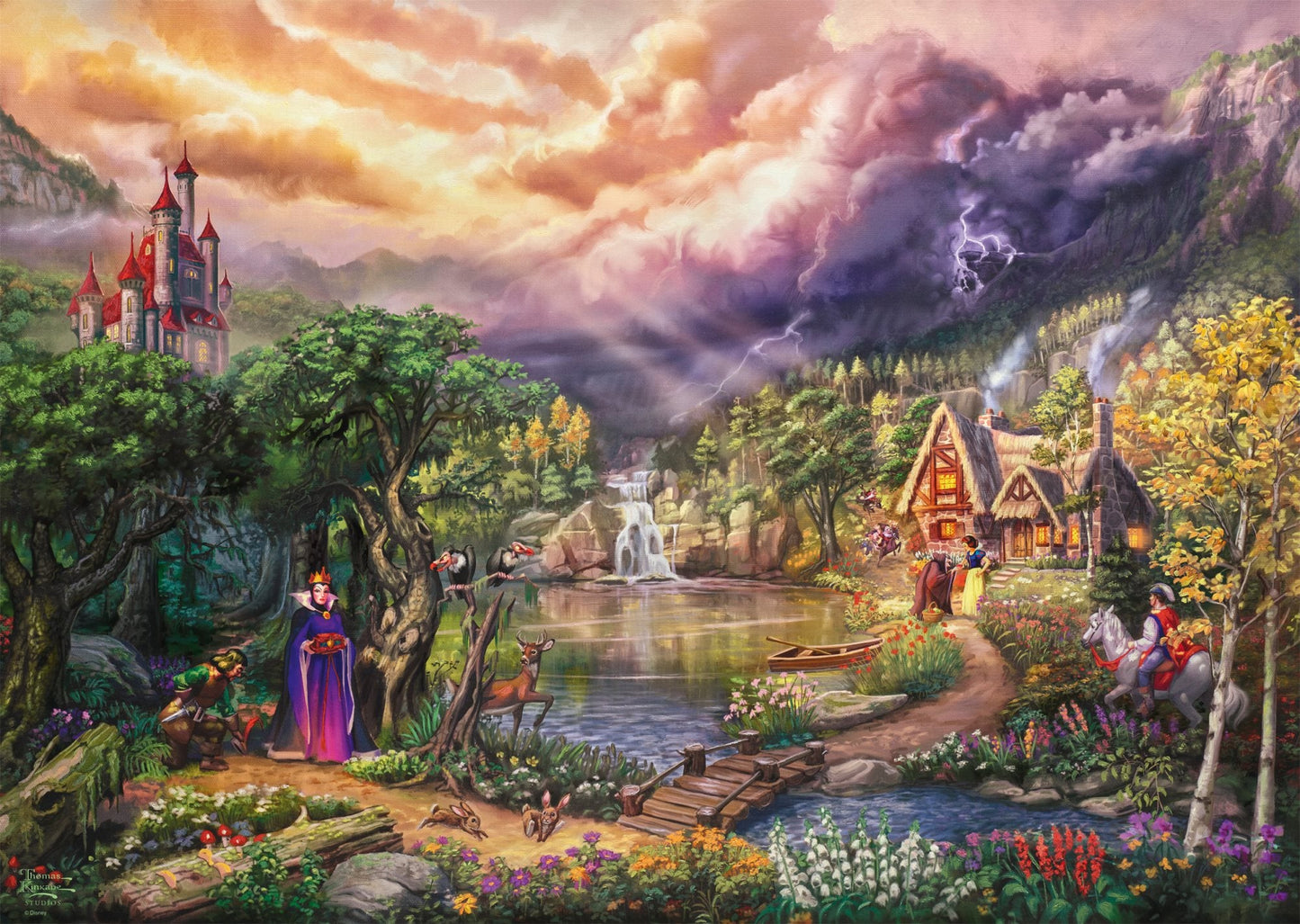 Hófehérke és a Királynő Schmidt Spiele 1000 darabos kirakó puzzle (SCH - 58037) - puzzlegarden