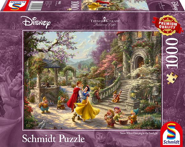 Hófehérke - Tánc a Herceggel Schmidt Spiele 1000 darabos kirakó puzzle (SCH - 59625) - puzzlegarden