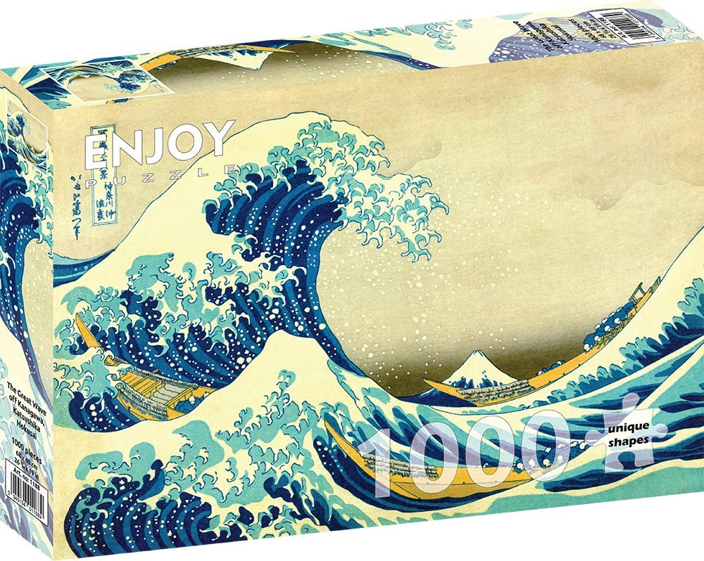 Hokusai - A nagy hullám Kanagavánál Enjoy 1000 darabos kirakó puzzle (EN - 1188) - puzzlegarden