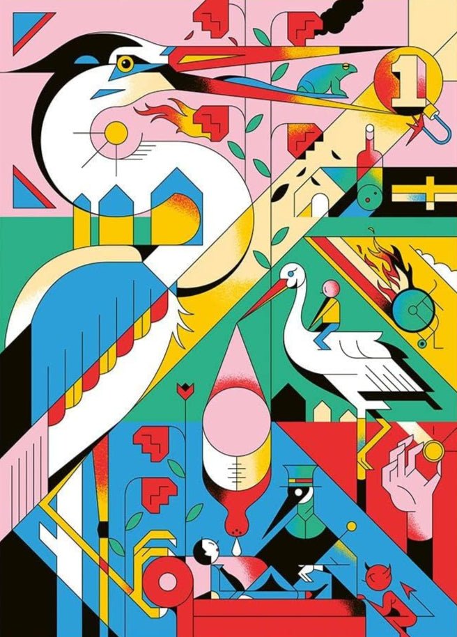 Holland jóléti állam Trefl 500 darabos kirakó puzzle (TR - 37420) - puzzlegarden