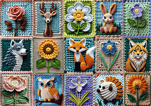 Horgolás a szenvedélyem Trefl 1000 darabos kirakó puzzle (TR - 10950) - puzzlegarden