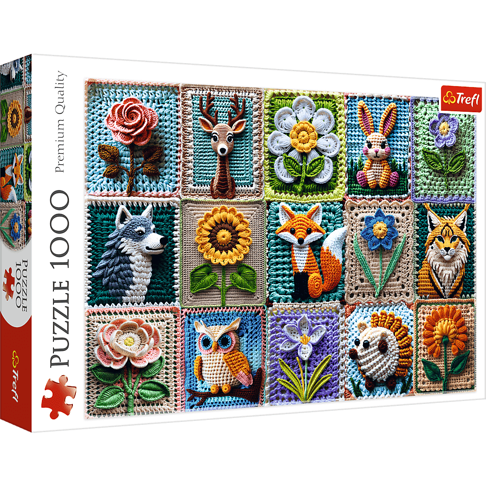 Horgolás a szenvedélyem Trefl 1000 darabos kirakó puzzle (TR - 10950) - puzzlegarden
