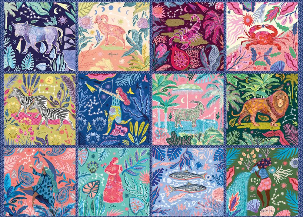 Horoszkóp dzsungel Gibsons 1000 darabos kirakó puzzle (G - G6622) - puzzlegarden
