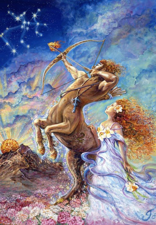 Horoszkóp - Nyilas Grafika 1000 darabos kirakó puzzle (GR - F - 32346) - puzzlegarden