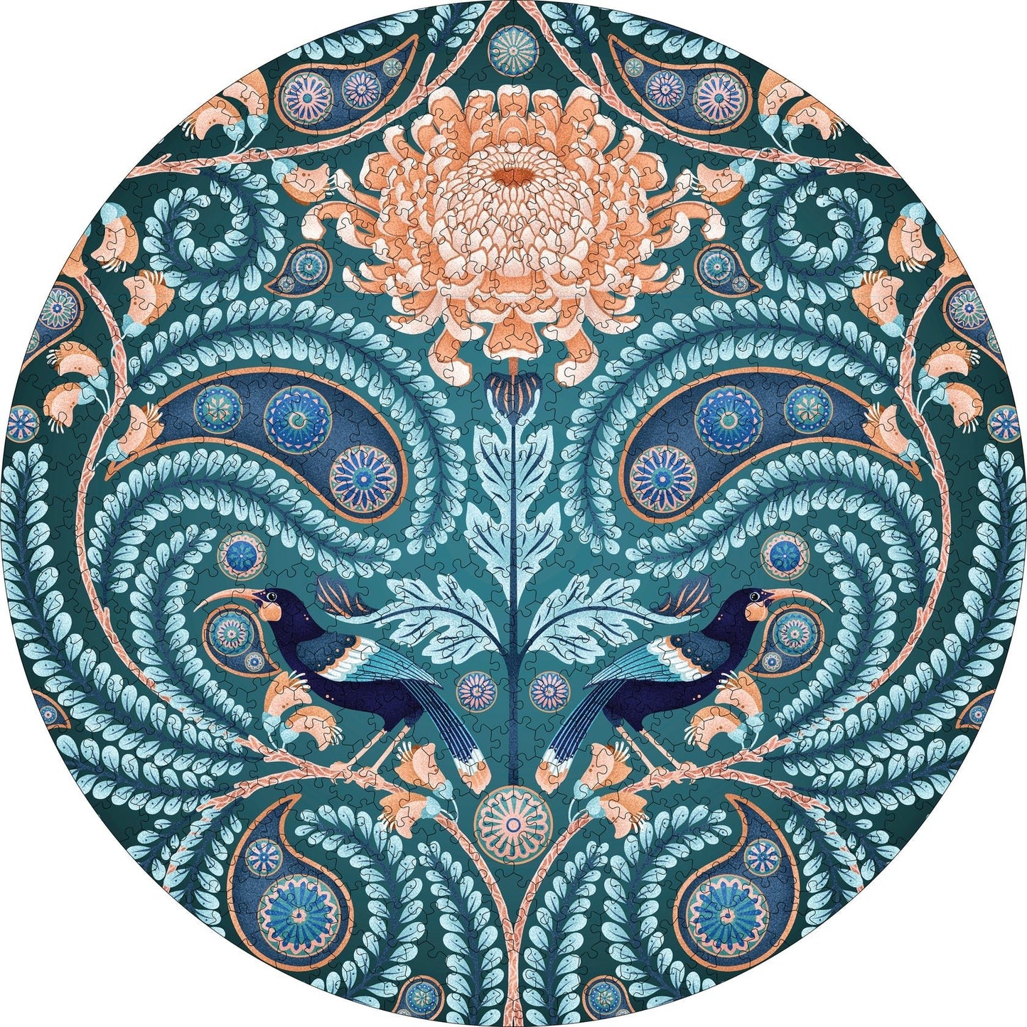 Huia és krizantém Pomegranate 500 darabos kirakó puzzle (POM - JC006 9781087510231) - puzzlegarden