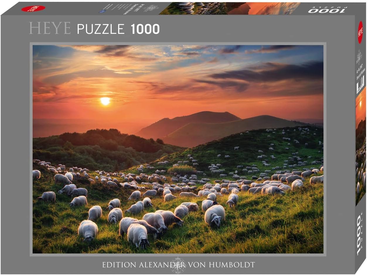 Humboldt - Bárányok a hegyekben HEYE 1000 darabos kirakó puzzle (HE - 29977) - puzzlegarden
