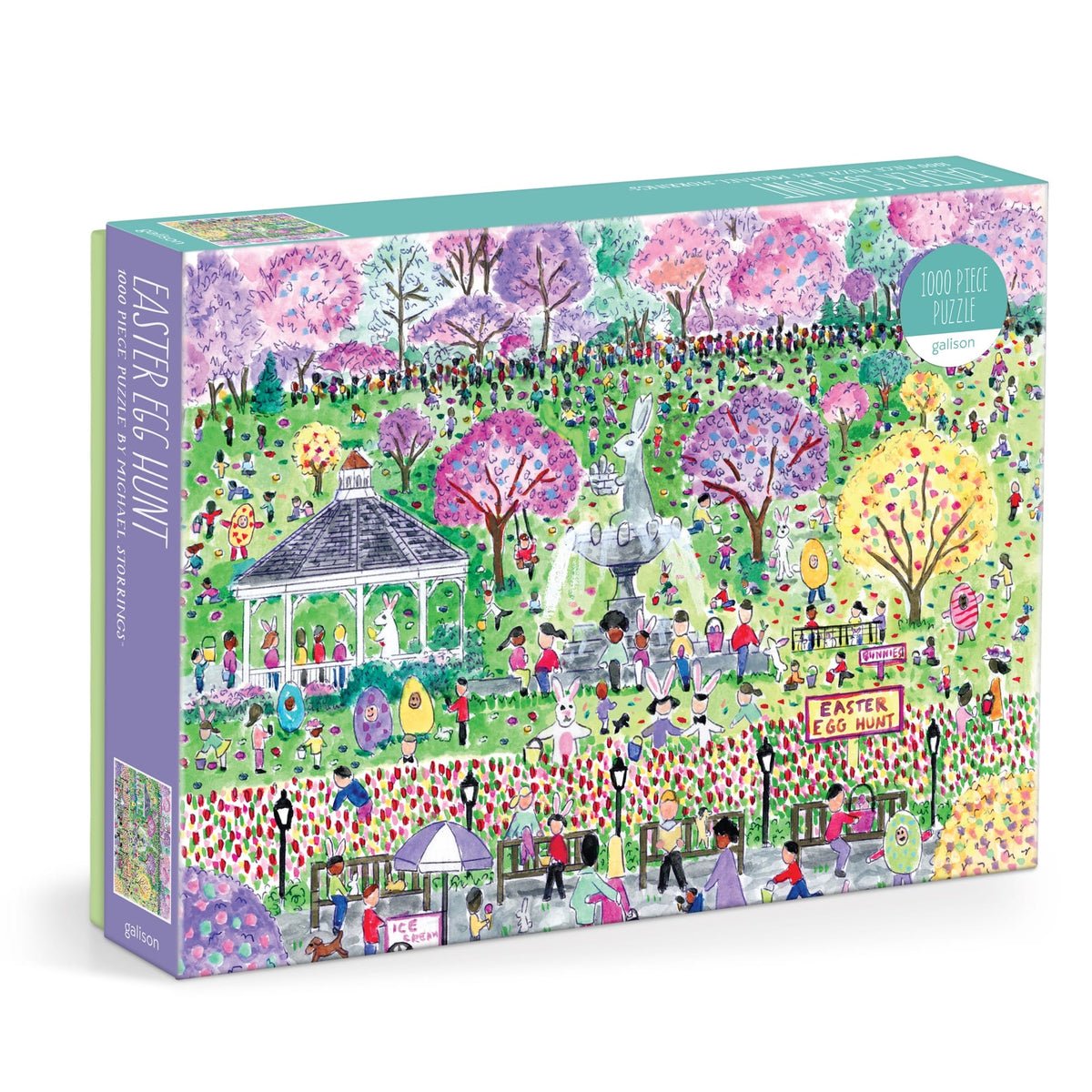 Húsvéti tojáskeresés Galison 1000 darabos kirakó puzzle (GA - 9780735381551) - puzzlegarden