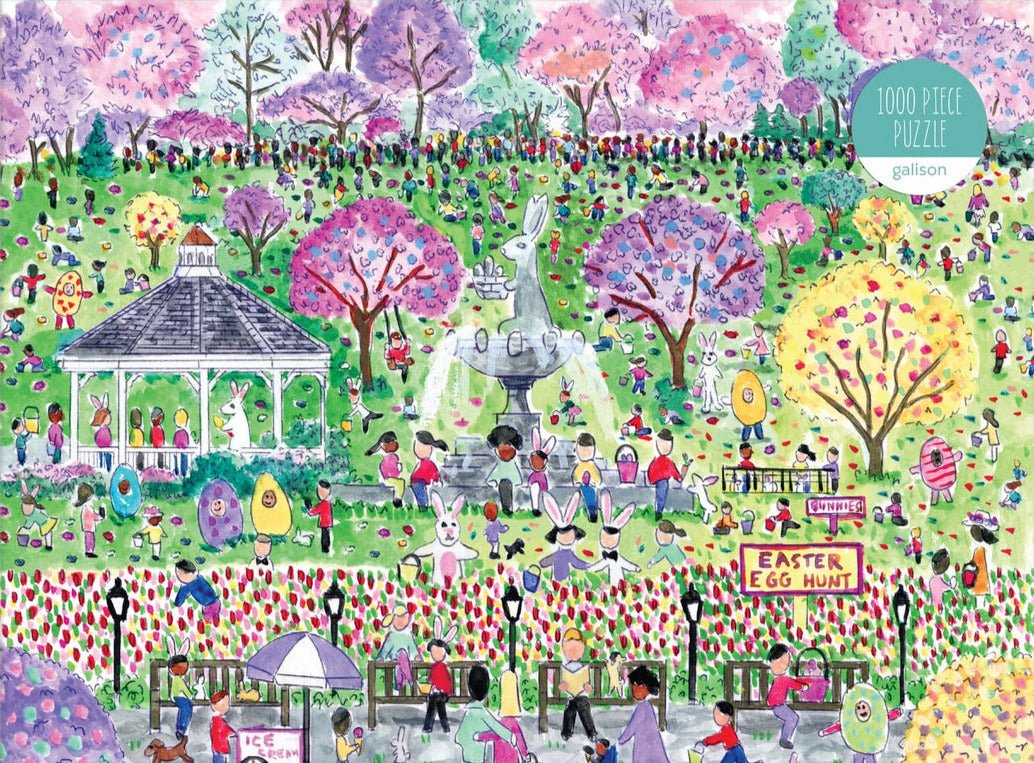 Húsvéti tojáskeresés Galison 1000 darabos kirakó puzzle (GA - 9780735381551) - puzzlegarden