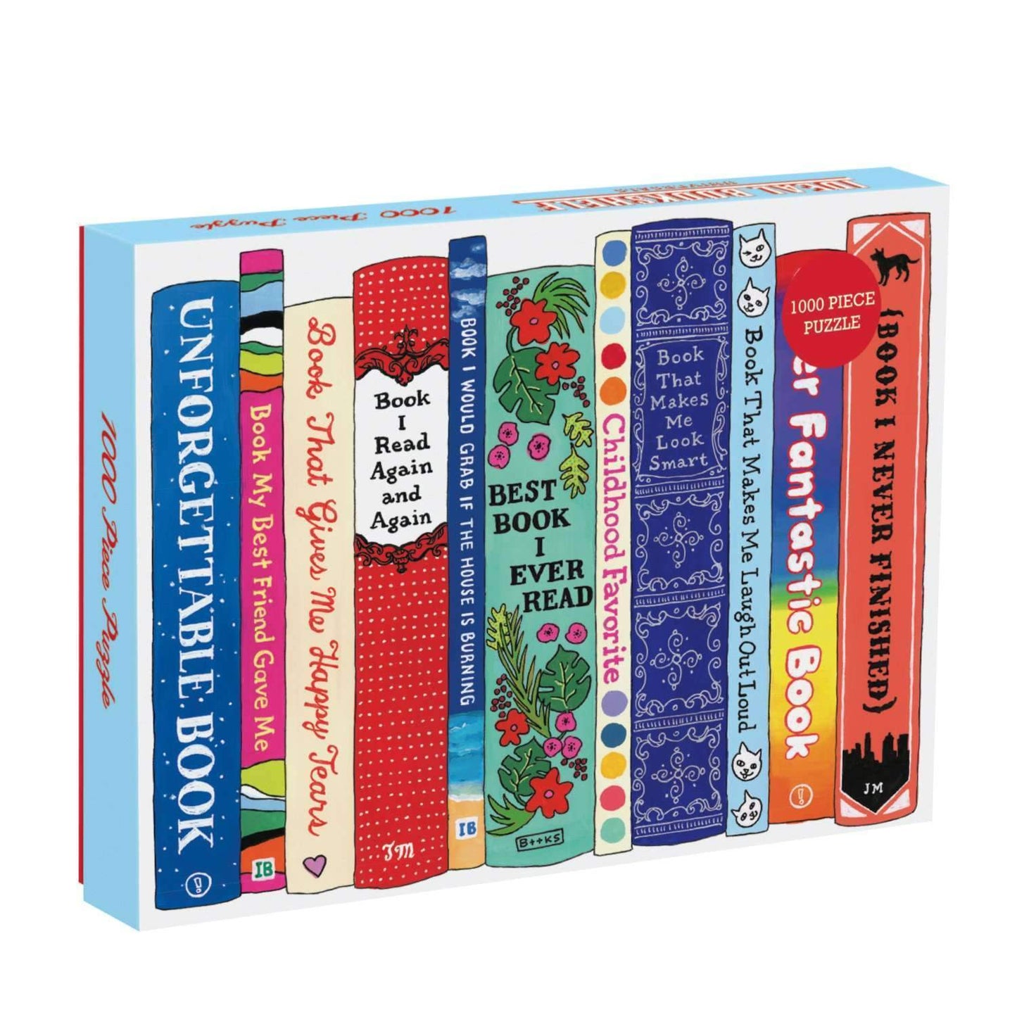 Ideális könyvespolc Galison 1000 darabos kirakó puzzle (GA - 9780735348806) - puzzlegarden