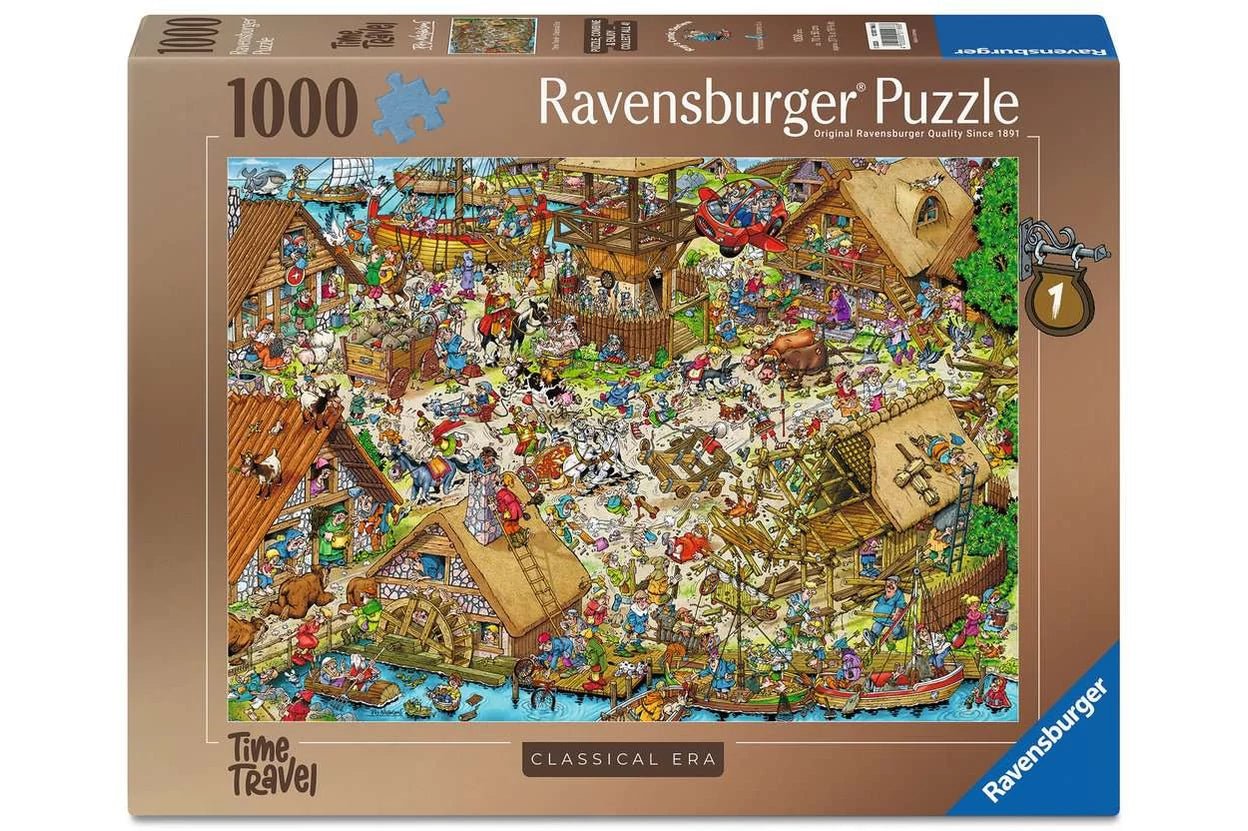 Időutazás – Klasszikus kor Ravensburger 1000 darabos kirakó puzzle (RA - 12001166) - puzzlegarden