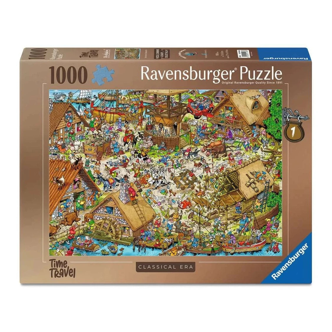 Időutazás – Klasszikus kor Ravensburger 1000 darabos kirakó puzzle (RA - 12001166) - puzzlegarden