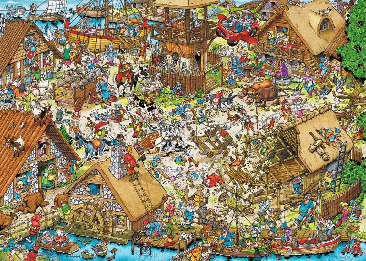 Időutazás – Klasszikus kor Ravensburger 1000 darabos kirakó puzzle (RA - 12001166) - puzzlegarden