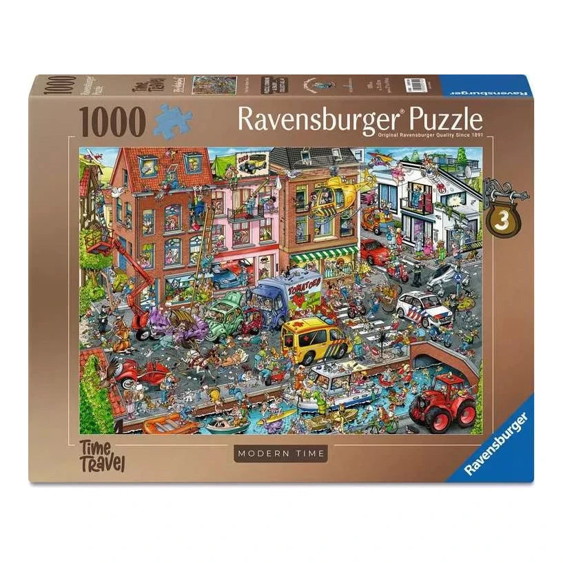 Időutazás – Modern kor Ravensburger 1000 darabos kirakó puzzle (RA-12001742) - puzzlegarden