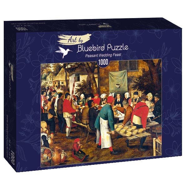 ifj. Pieter Bruegel - Parasztlakodalom Bluebird 1000 darabos kirakó puzzle (BB - 60025) - puzzlegarden