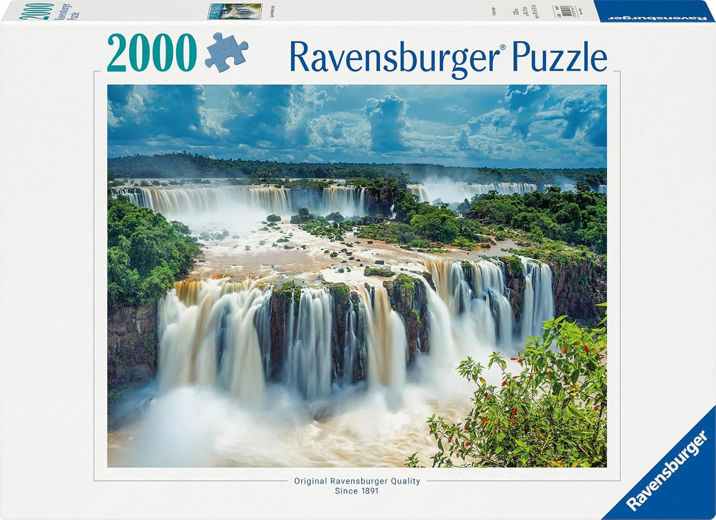 Iguazu vízesés, Brazília Ravensburger 2000 darabos kirakó puzzle (RA - 16607) - puzzlegarden