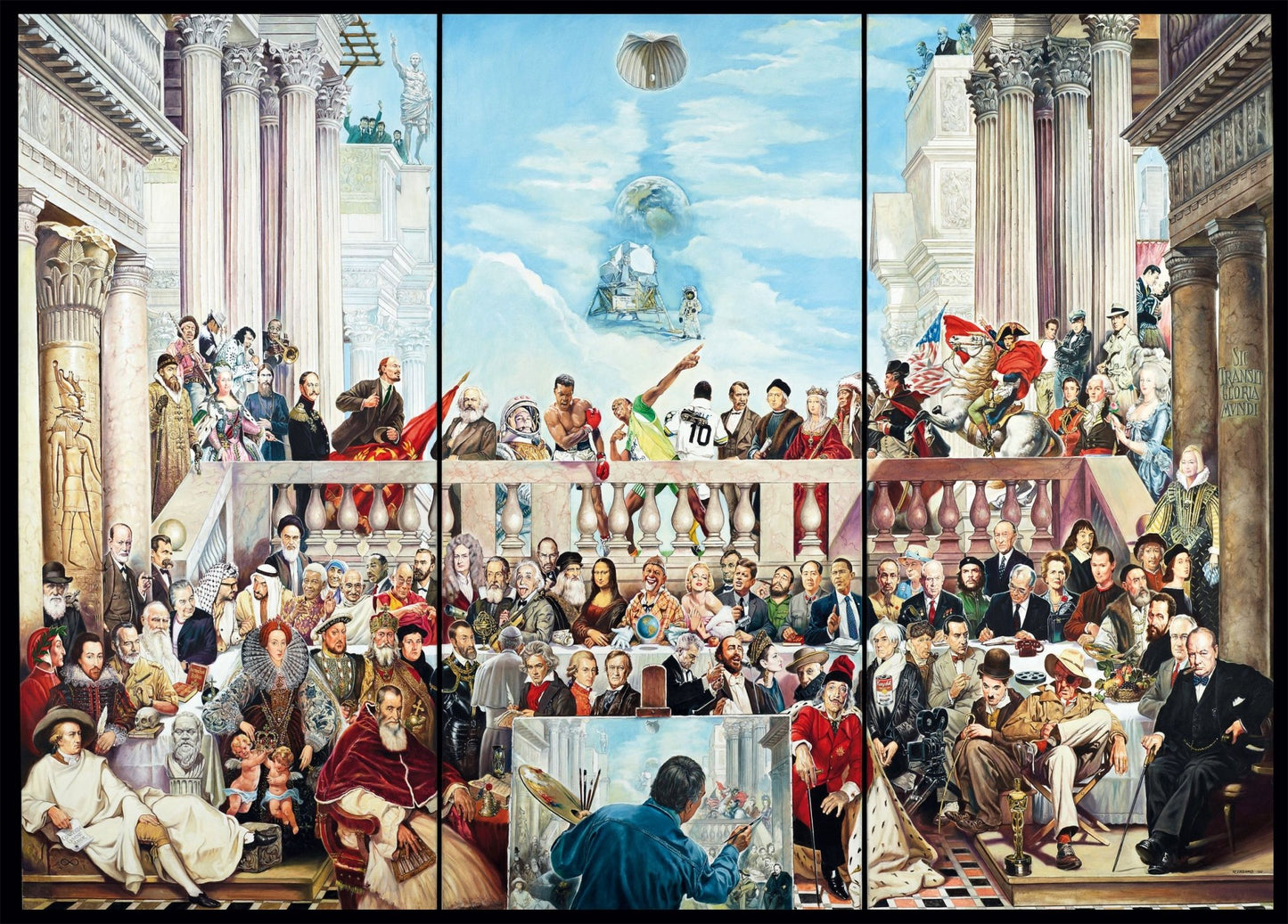 Így múlik el a világ dicsősége Schmidt Spiele 3000 darabos kirakó puzzle (SCH - 59270) - puzzlegarden