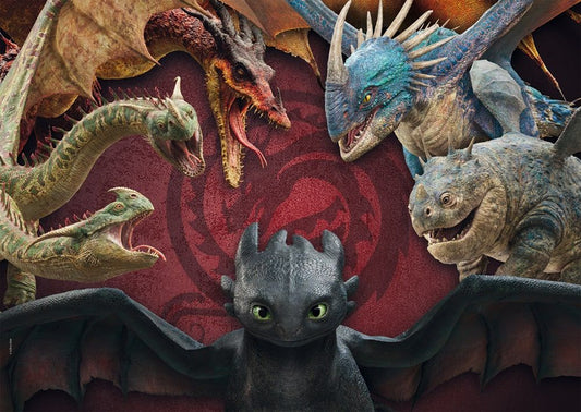 Így neveld a sárkányodat – Sárkányok igenis léteznek Schmidt Spiele 1000 darabos kirakó puzzle (SCH - 58581) - puzzlegarden