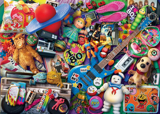 Imádjuk a 80 - as éveket Gibsons 1000 darabos kirakó puzzle (G - G7145) - puzzlegarden