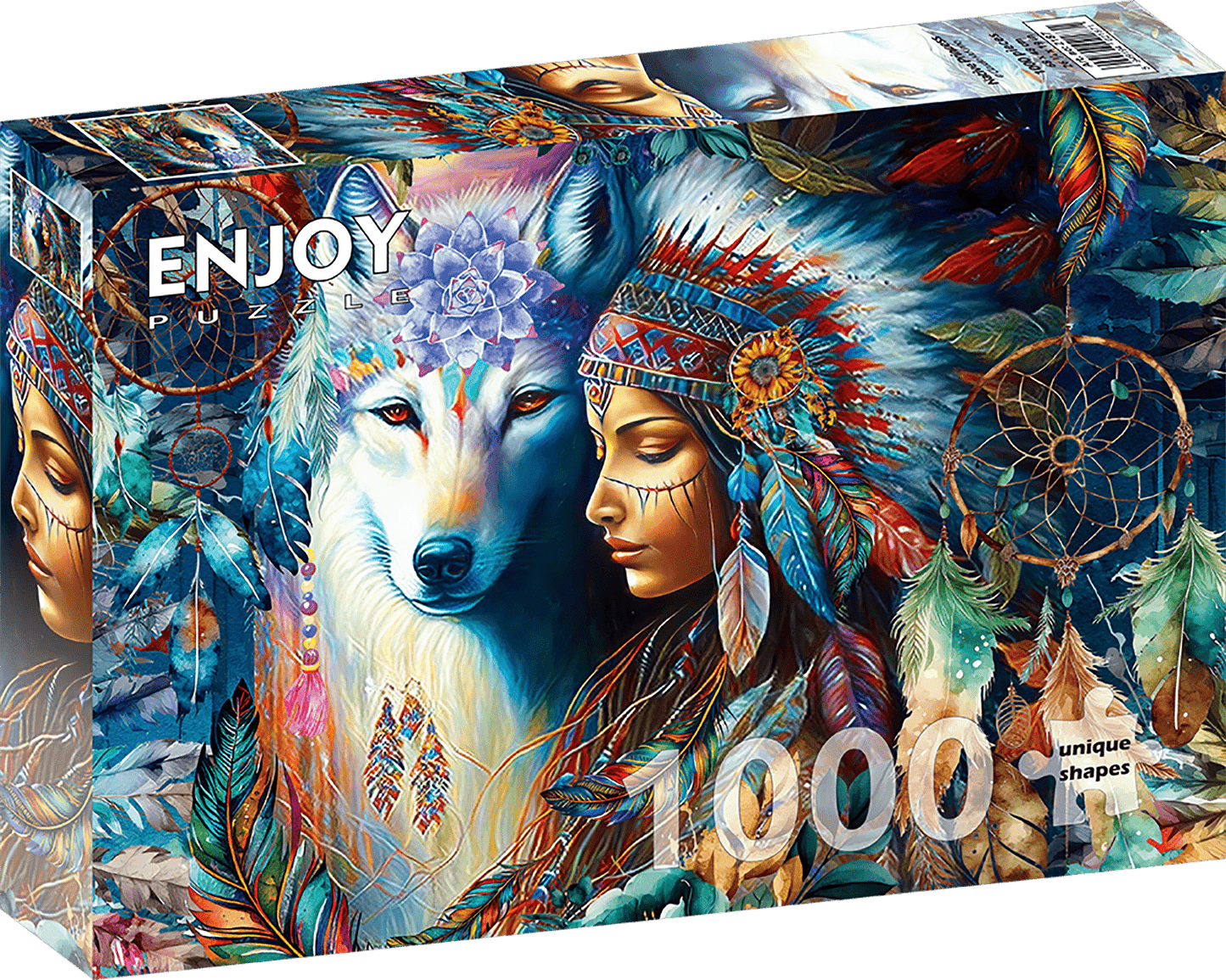 Indián Hercegnő Enjoy 1000 darabos kirakó puzzle (EN - 2187) - puzzlegarden