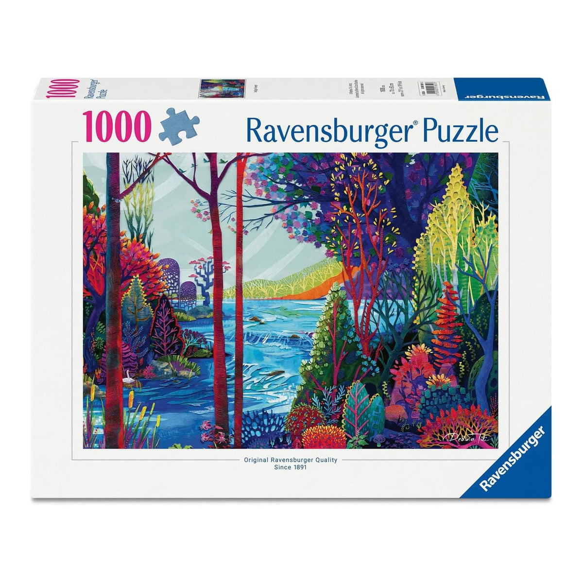 Indigó erdő Ravensburger 1000 darabos kirakó puzzle (RA-12001851) - puzzlegarden