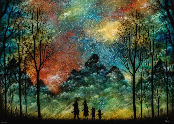 Inner Mystic - Csodálatos utazás HEYE 1000 darabos kirakó puzzle (HE - 29908 4001689299088) - puzzlegarden