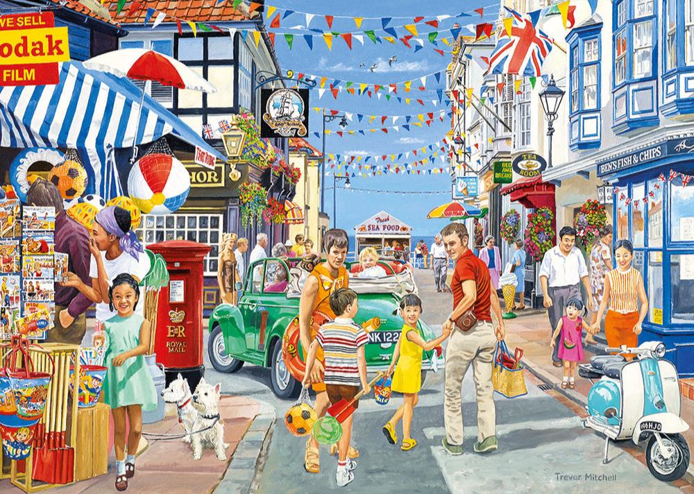 Irány a tengerpart - XL Gibsons 500 darabos kirakó puzzle (G - G3559) - puzzlegarden