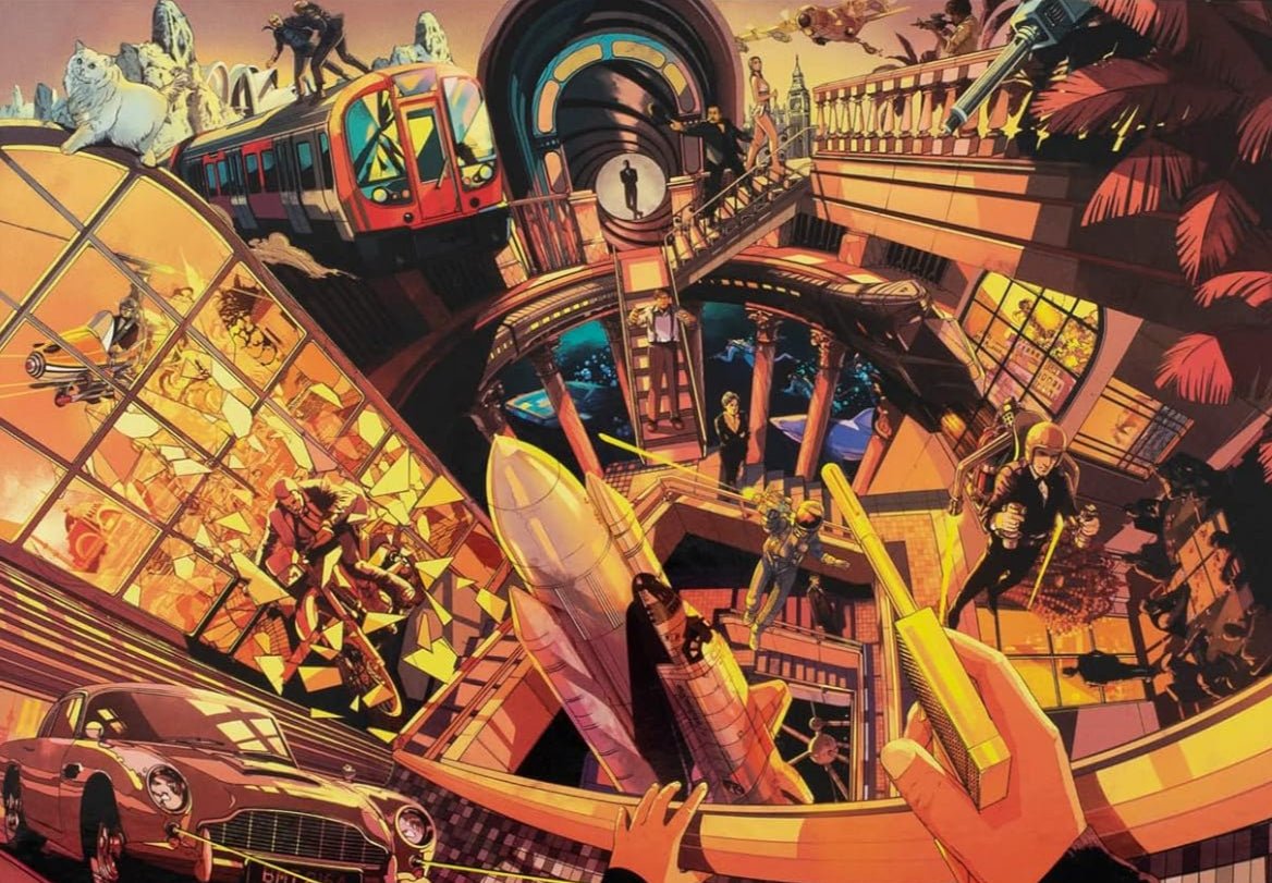 James Bond világa Laurence King 1000 darabos kirakó puzzle (LK - 9781913947811) - puzzlegarden