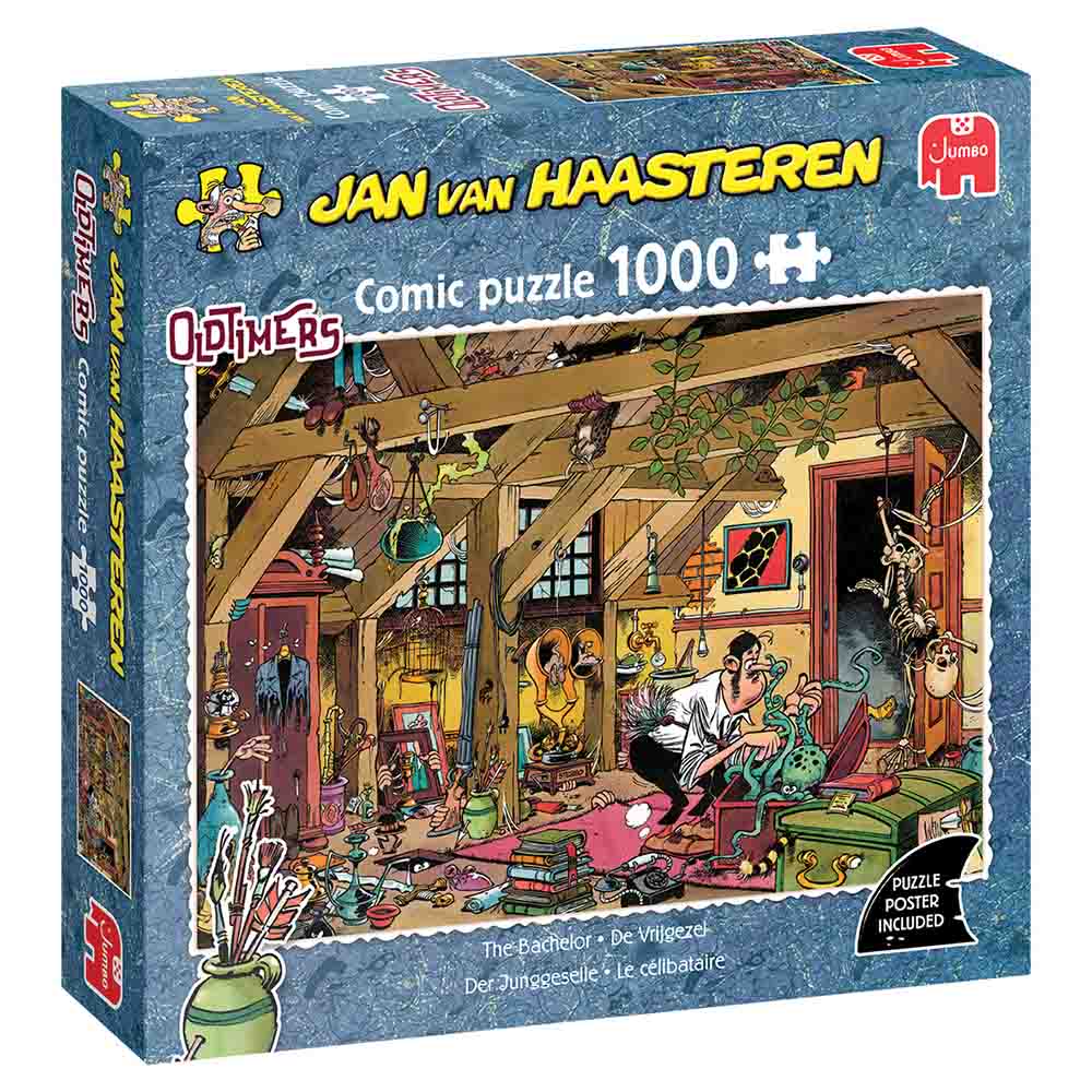 Jan van Haasteren - Az Agglegény Jumbo 1000 darabos kirakó puzzle (JU - 1110100627) - puzzlegarden