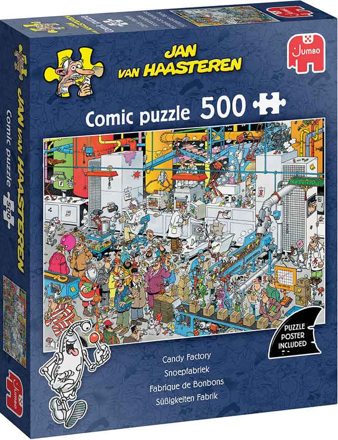 Jan van Haasteren – Cukorkaüzem Jumbo 500 darabos kirakó puzzle (JU - 1110100628) - puzzlegarden