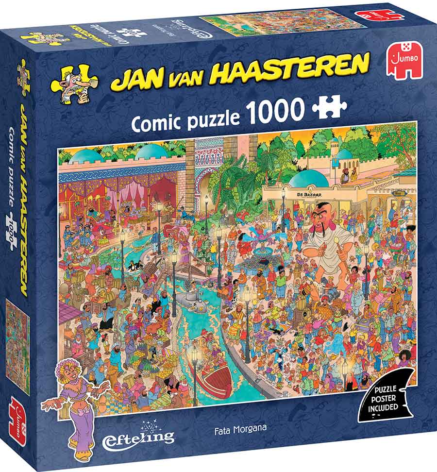 Jan van Haasteren - Délibáb Jumbo 1000 darabos kirakó puzzle (JU - 1110100620) - puzzlegarden