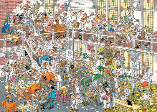 Jan van Haasteren – Felújítási projekt Jumbo 3000 darabos kirakó puzzle (JU - 1110100524) - puzzlegarden